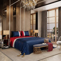 Boulevard Blue Bedsheet Set