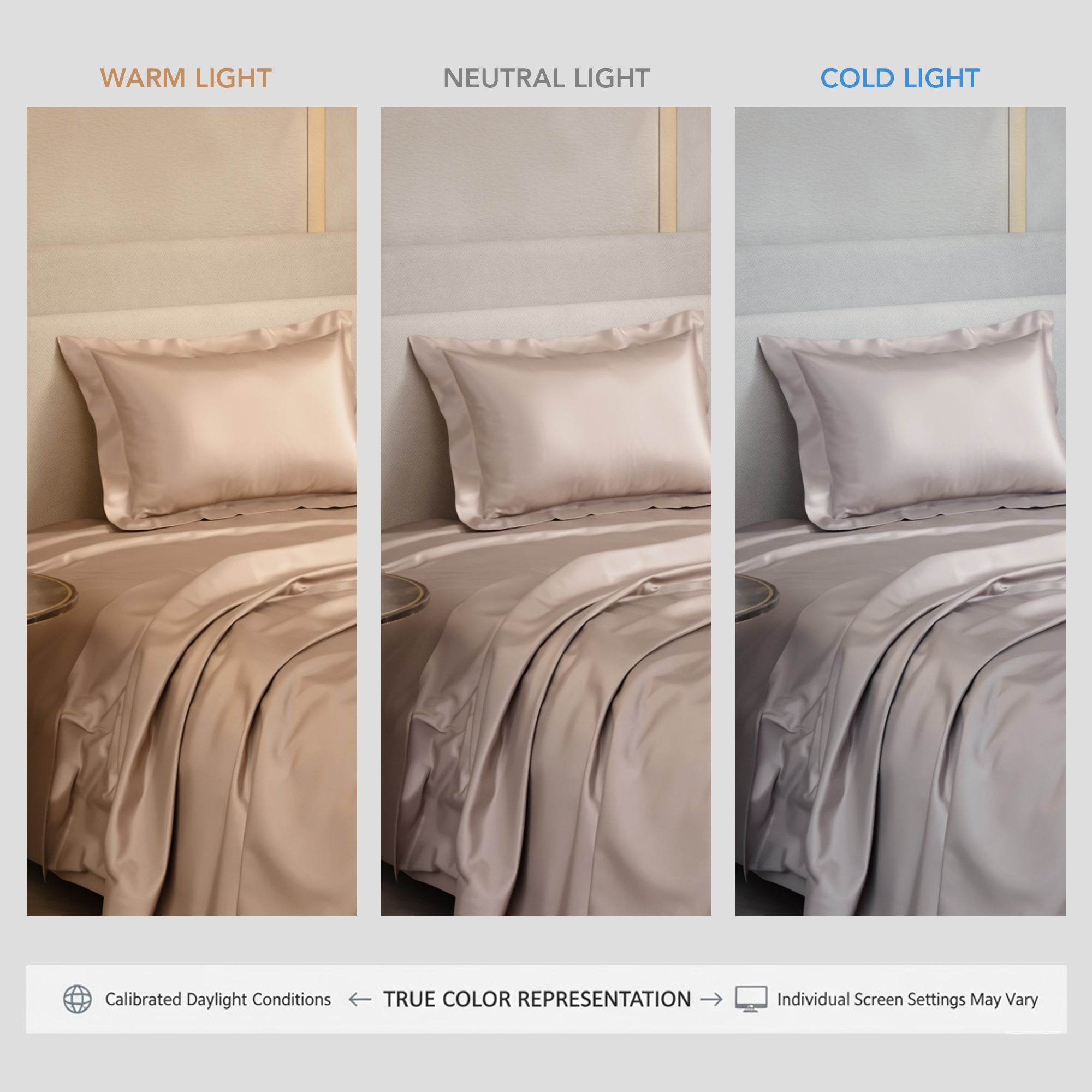 Champagne Flat Bedsheet Set