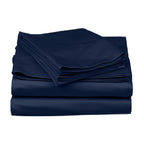 Mystique Blue Flat Bedsheet Set