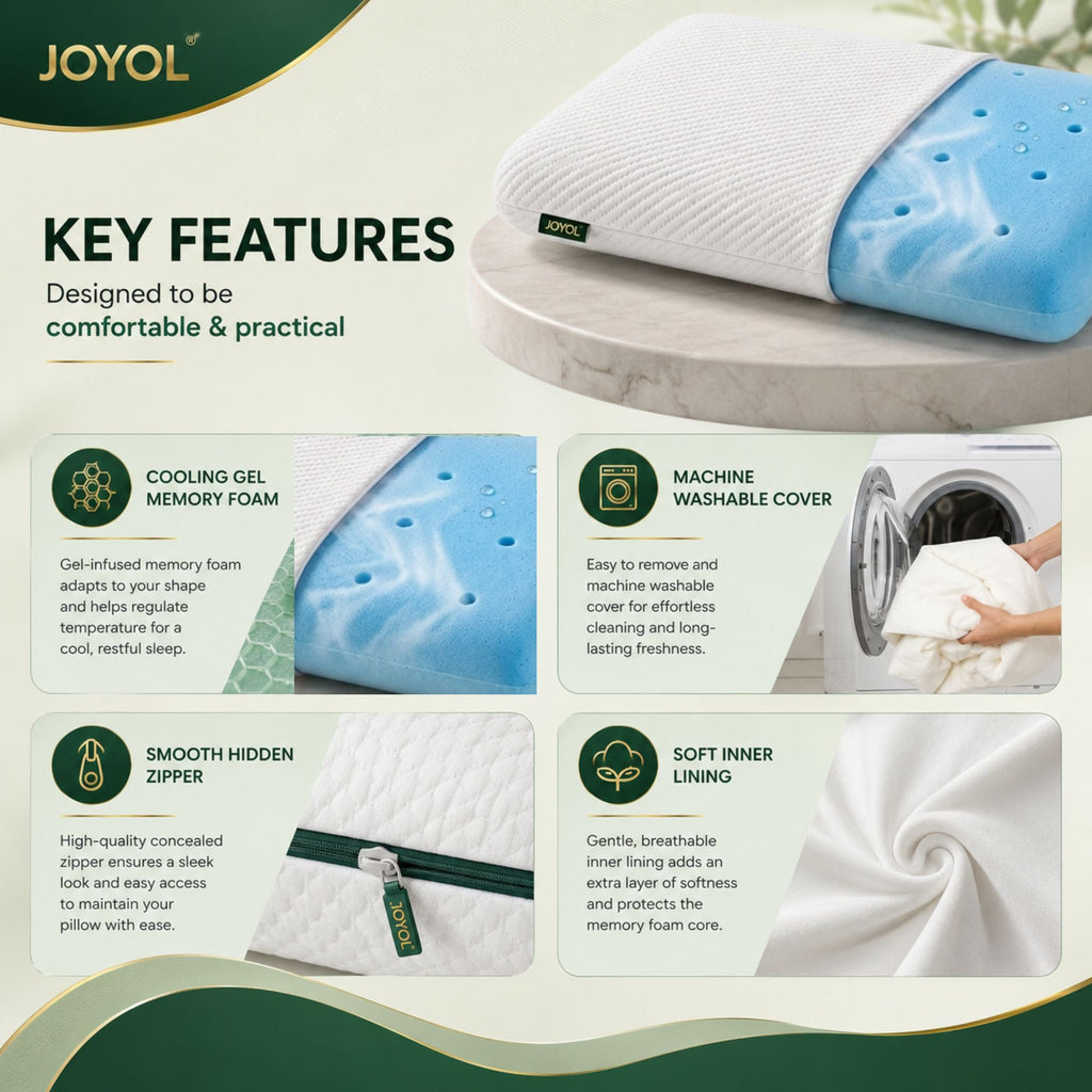 Gel Memory Foam pillow
