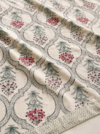 Jaipuri Hand Block Print Pure Cotton Bedsheet Set